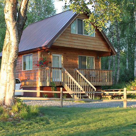 Susitna River Lodging, Riverside Cabins Талкитна Екстериор снимка
