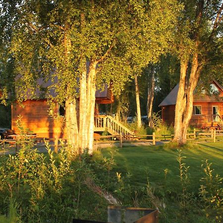Susitna River Lodging, Riverside Cabins Талкитна Екстериор снимка